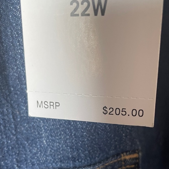 Lauren Ralph Lauren 22W Blue Denim Jacket with Gold Buttons - Picture 5 of 8